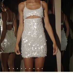 Meshki Xanthe mini dress, size XXS